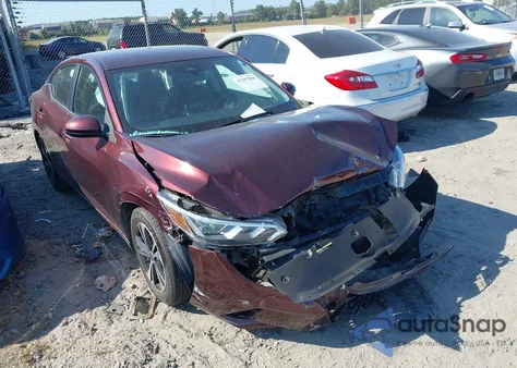 2022 Nissan Sentra Sv Xtronic Cvt z USA, uszkodzony, nr VIN 3N1AB8CV9NY217924